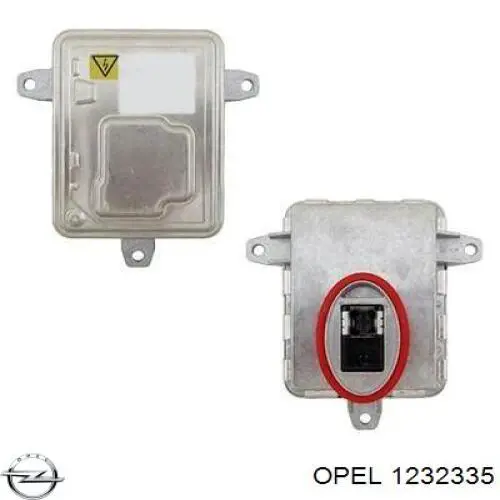Купить 1232335 Opel Блок розжига ксенона