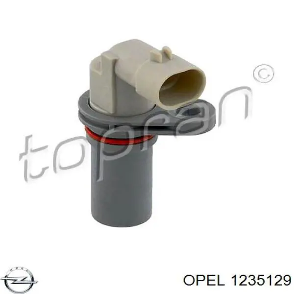 Датчик положения коленчатого вала Opel 1235129 цена, от 10.56 USD