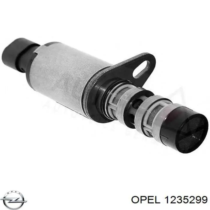 1235299 Opel клапан электромагнитный положения (фаз распредвала)