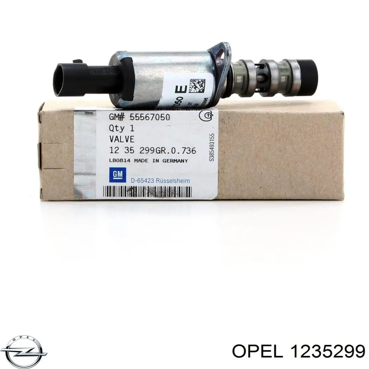 Купить 1235299 Opel Клапан электромагнитный положения распредвала