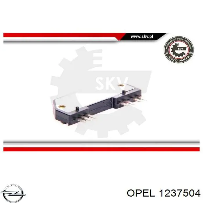 Купить 1237504 Opel Модуль зажигания