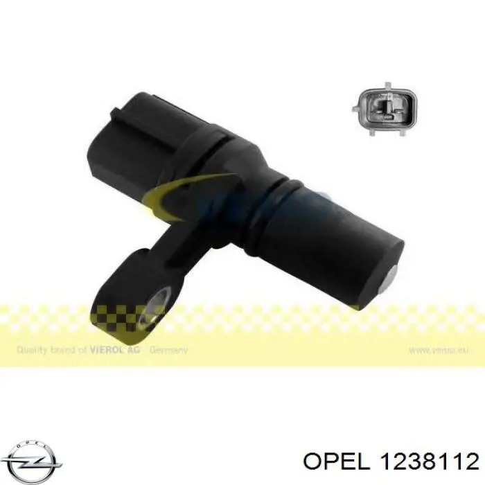 1238112 Opel sensor de velocidade
