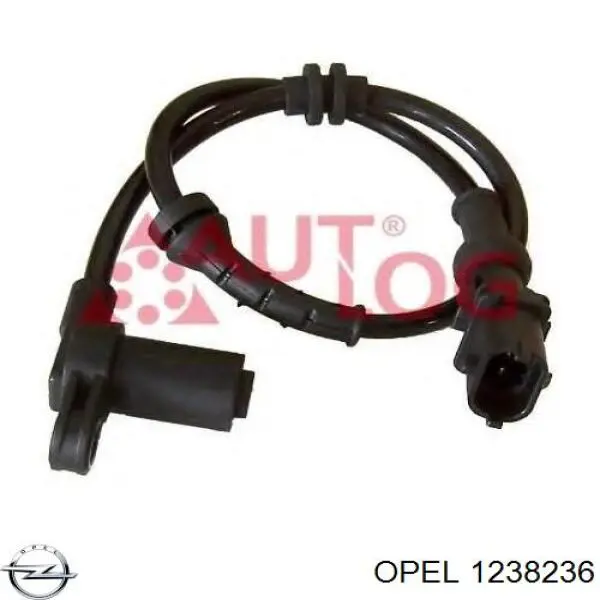 Купить 1238236 Opel Датчик АБС (ABS) передний