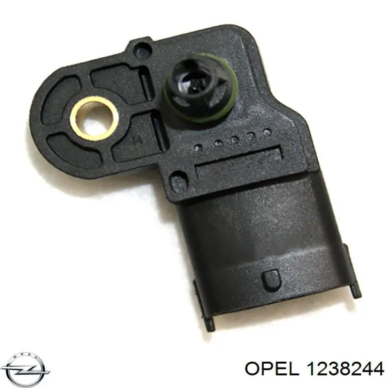 1238244 Opel датчик давления во впускном коллекторе, map