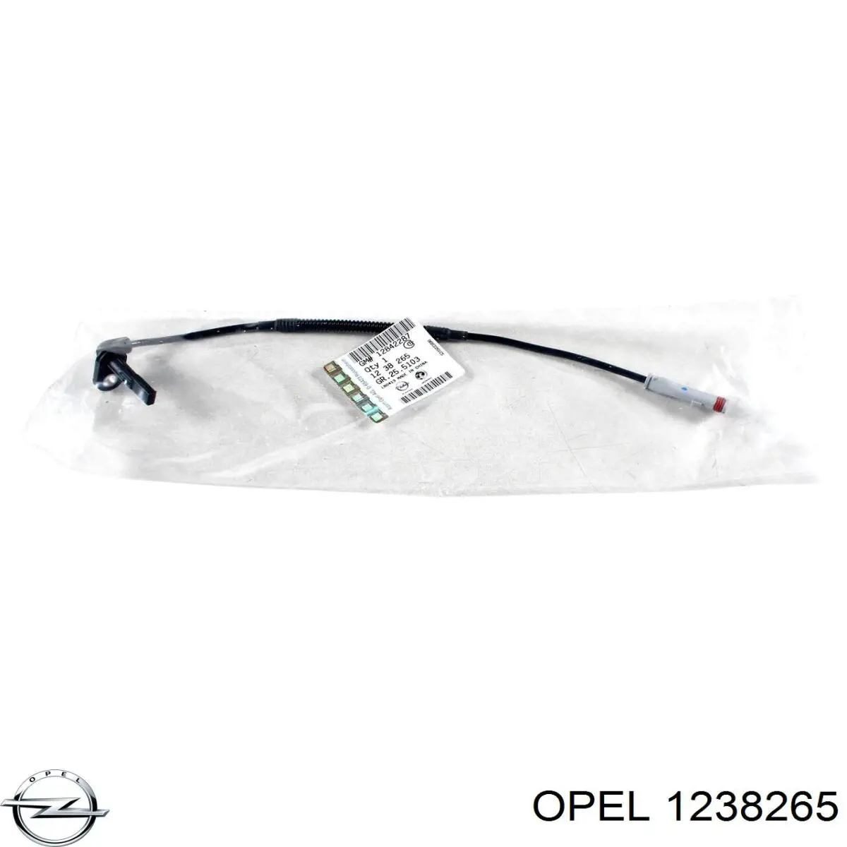 1238265 Opel sensor dianteiro de abs