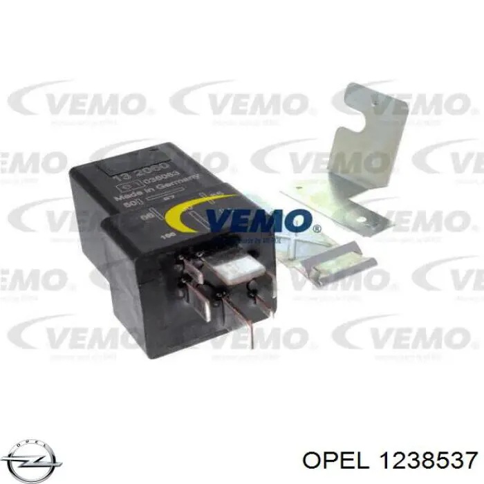 Реле свечей накала 1238537 Opel