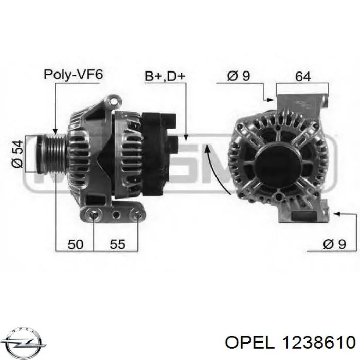 1238610 Opel 