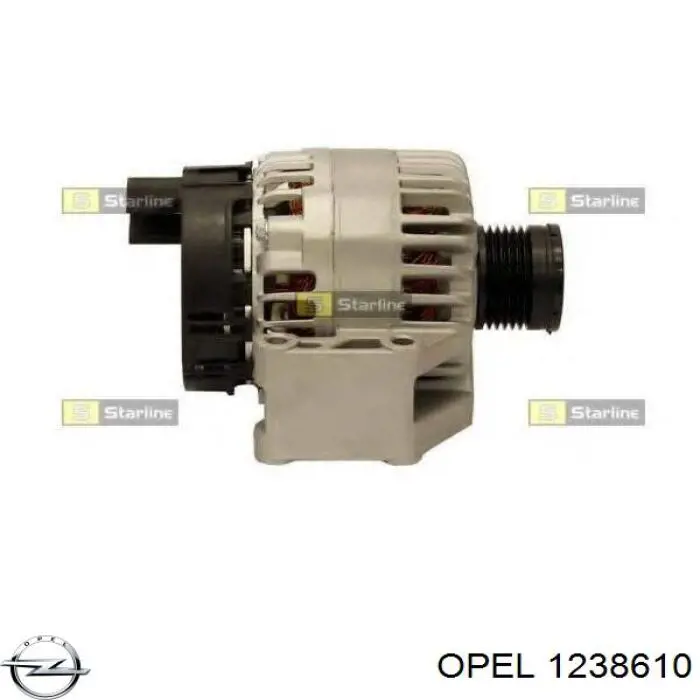  Opel 1238610 цена, от 4.51 USD
