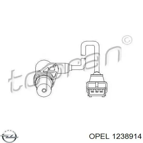 Датчик положения коленвала Opel 1238914