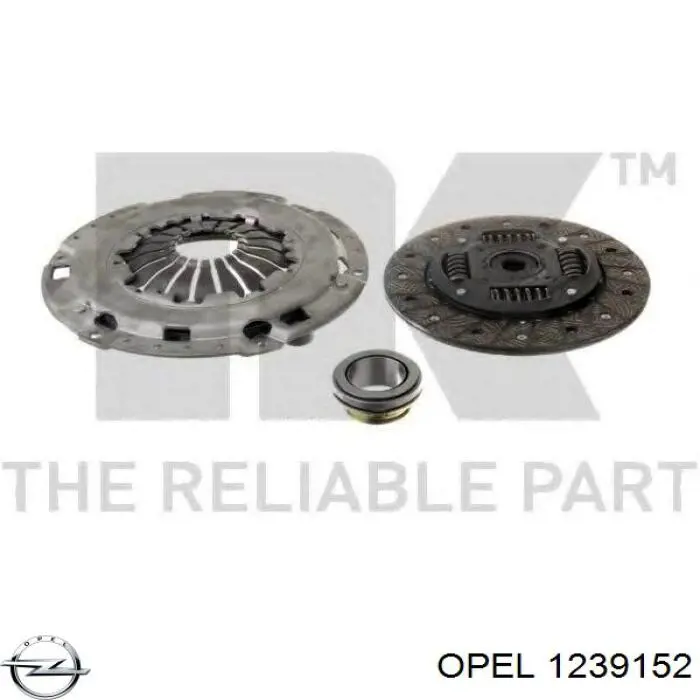 Датчик включения сцепления 1239152 Opel