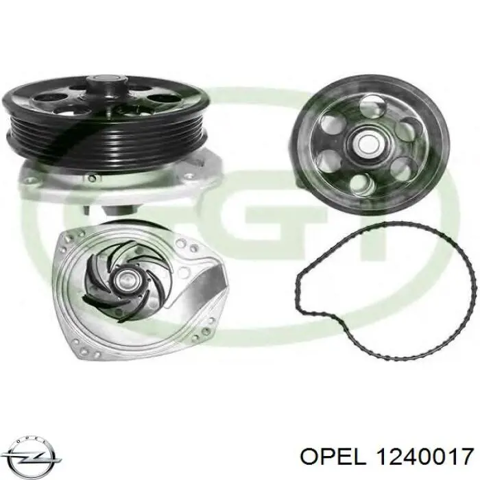 Датчик стоп сигнала 1240017 Opel