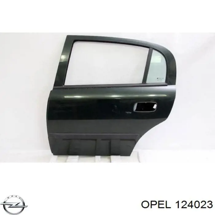 Задняя левая дверь Опель Астра G (Opel Astra)