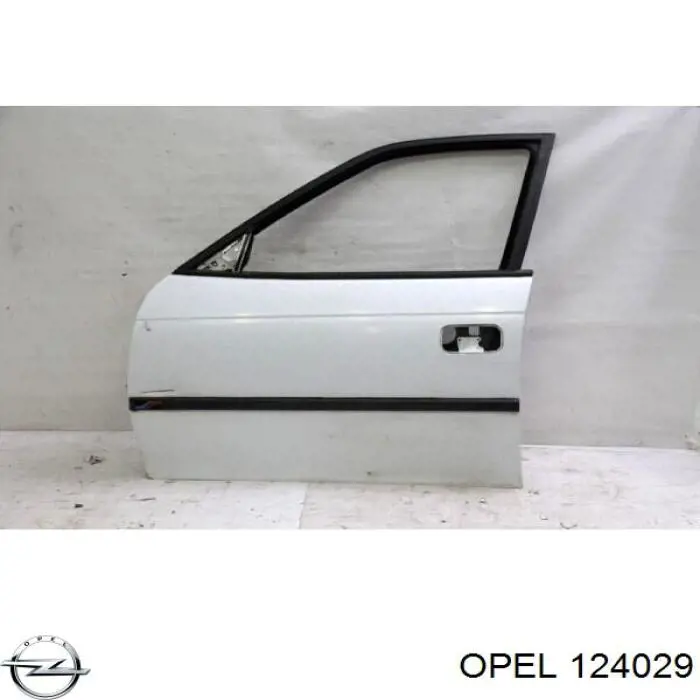 9194712 Opel porta dianteira esquerda