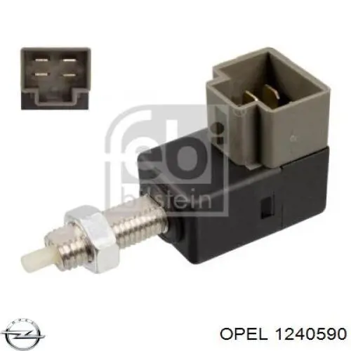1240590 Opel Датчик тормоза