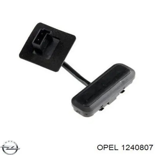 1240807 Opel Кнопка привода замка крышки багажника (двери 3/5-й (ляды)