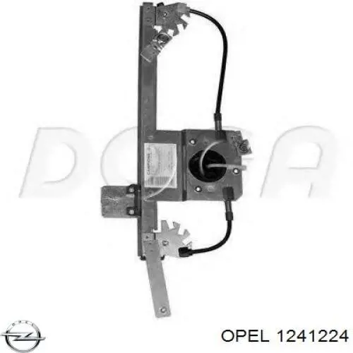Левый подрулевой переключатель 1241224 Opel