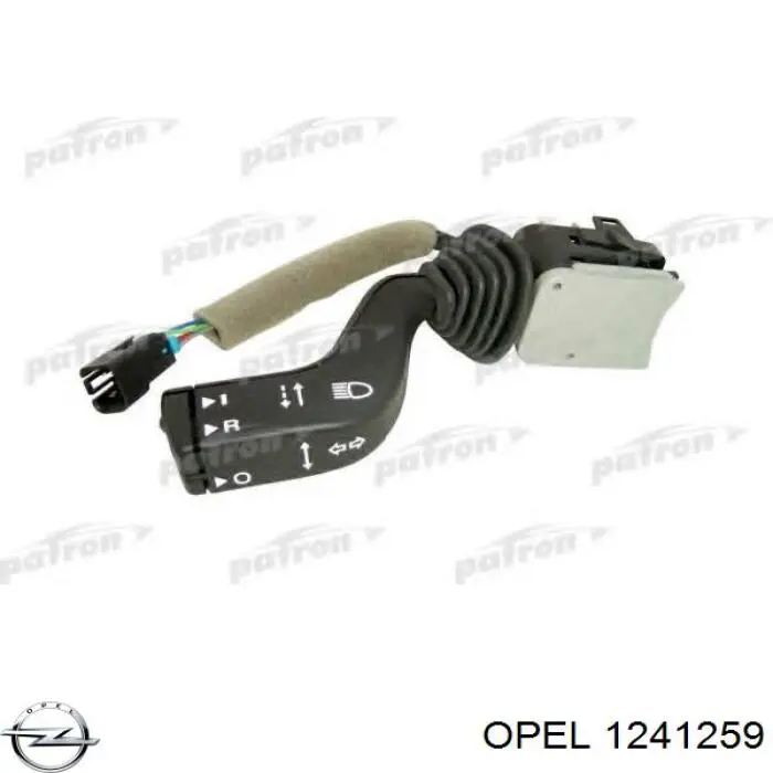 Купить 1241259 Opel Левый подрулевой переключатель