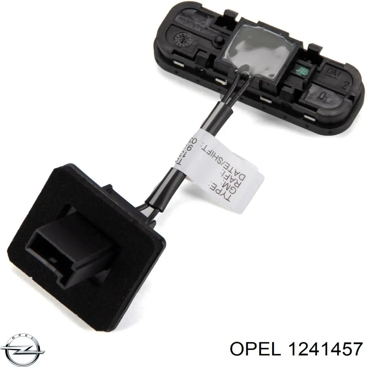 1241457 Opel Кнопка привода замка крышки багажника (двери 3/5-й (ляды)