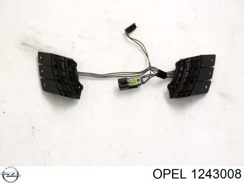 1243008 Opel Блок кнопочных переключателей рулевого колеса