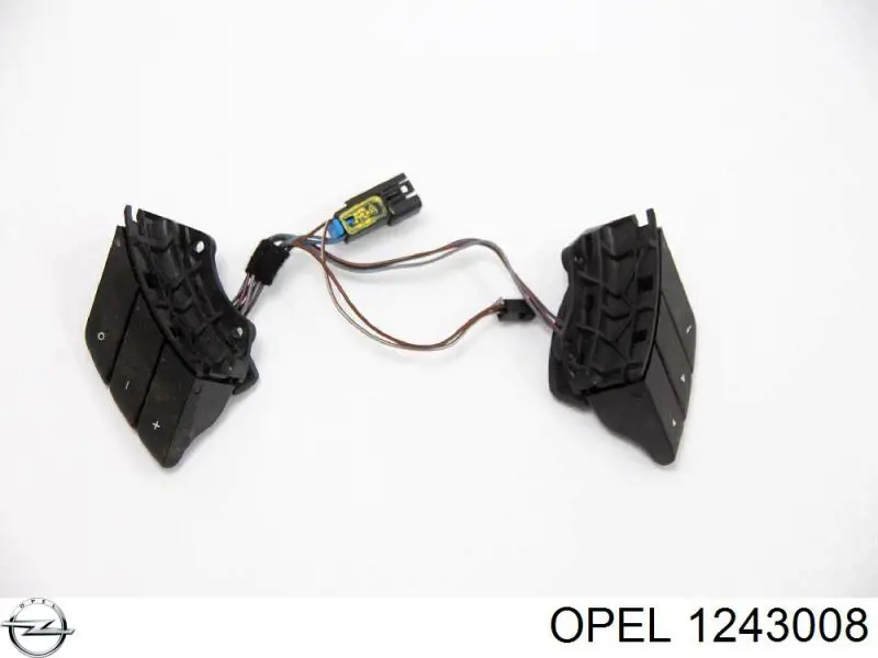 Купить 1243008 Opel Блок кнопочных переключателей рулевого колеса