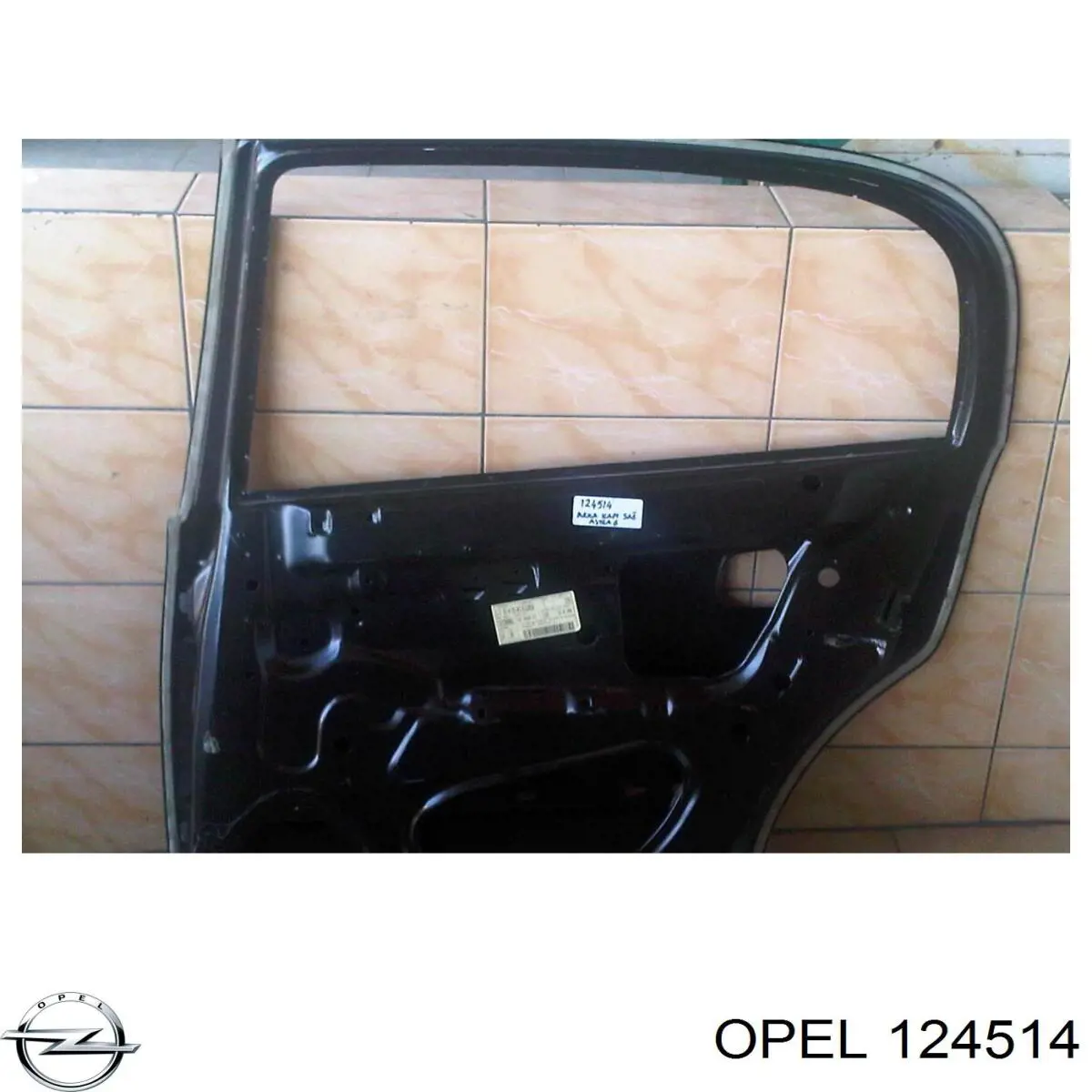 124514 Opel porta traseira direita