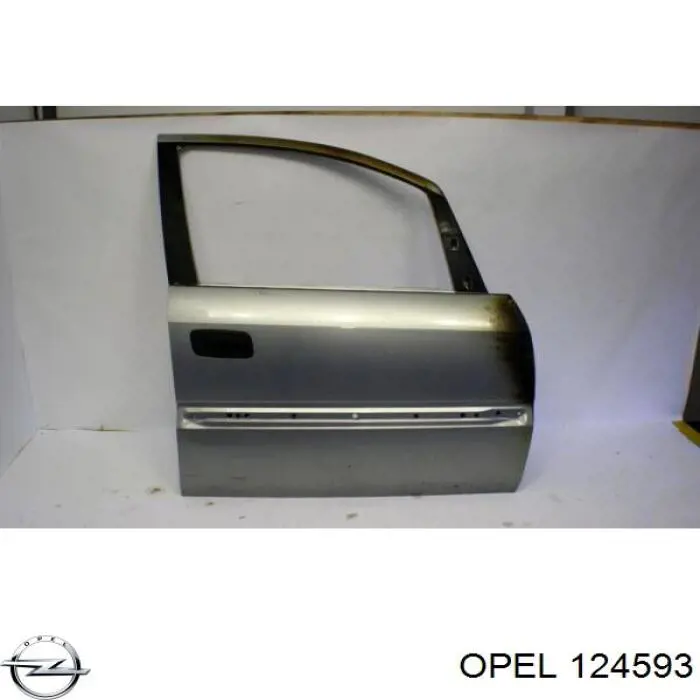 Передняя правая дверь Опель Зафира A (Opel Zafira)