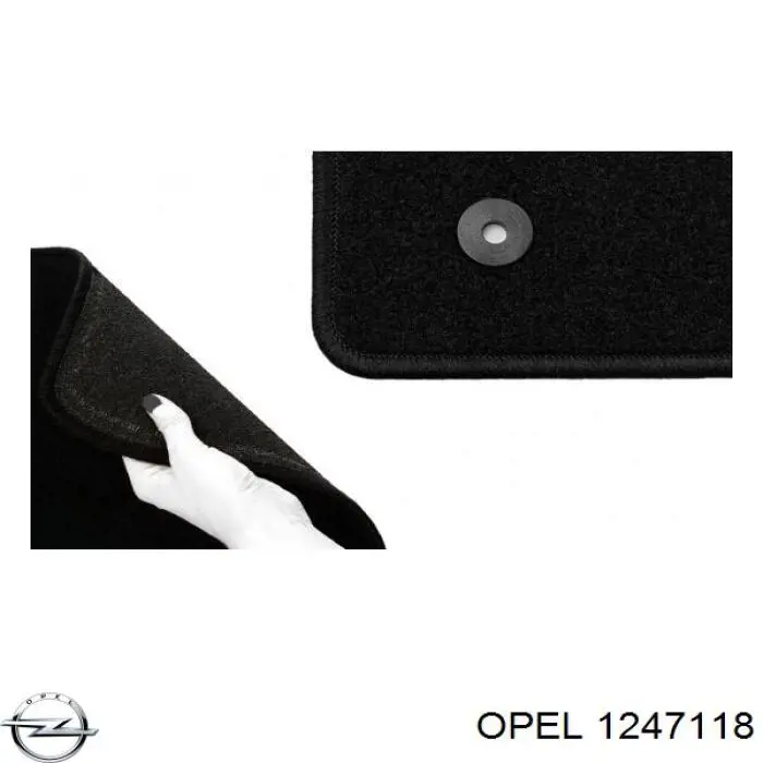 1247118 Opel sensor de posição (de revoluções de cambota)