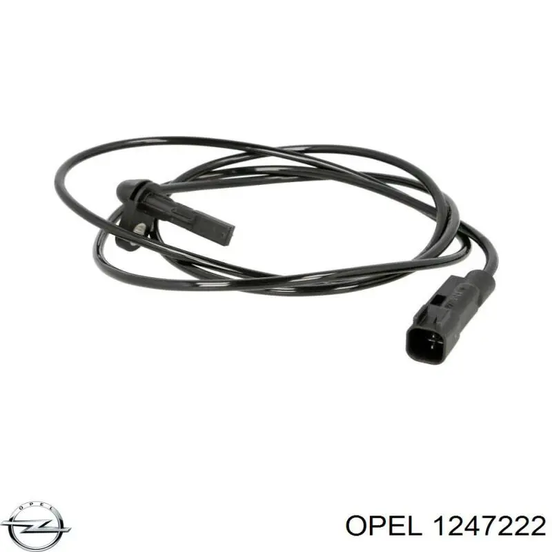 1247222 Opel Задний левый датчик АБС