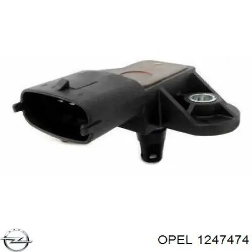 1247474 Opel датчик давления во впускном коллекторе, map