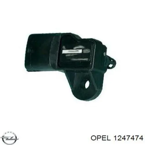1247474 Opel Датчик давления воздуха