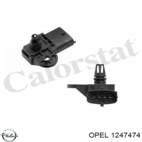 Датчик абсолютного давления в коллекторе Opel 1247474 цена, от 7.40 USD