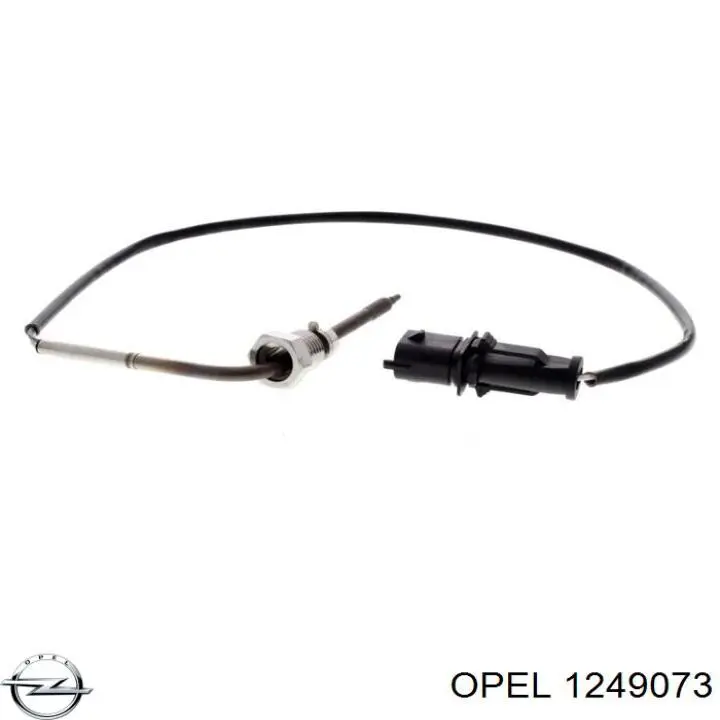 1249073 Opel sensor de temperatura dos gases de escape (ge, depois de filtro de partículas diesel)