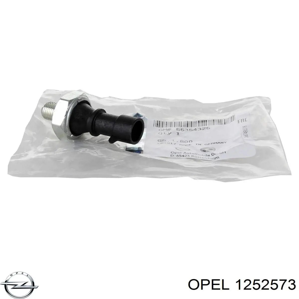 Датчик давления масла двигателя Opel 1252573