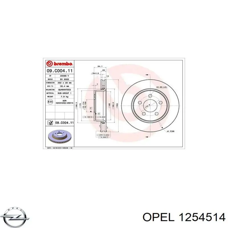  1254514 Opel