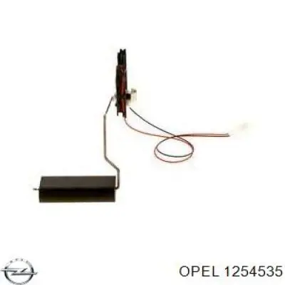 1254535 Opel датчик уровня топлива в баке