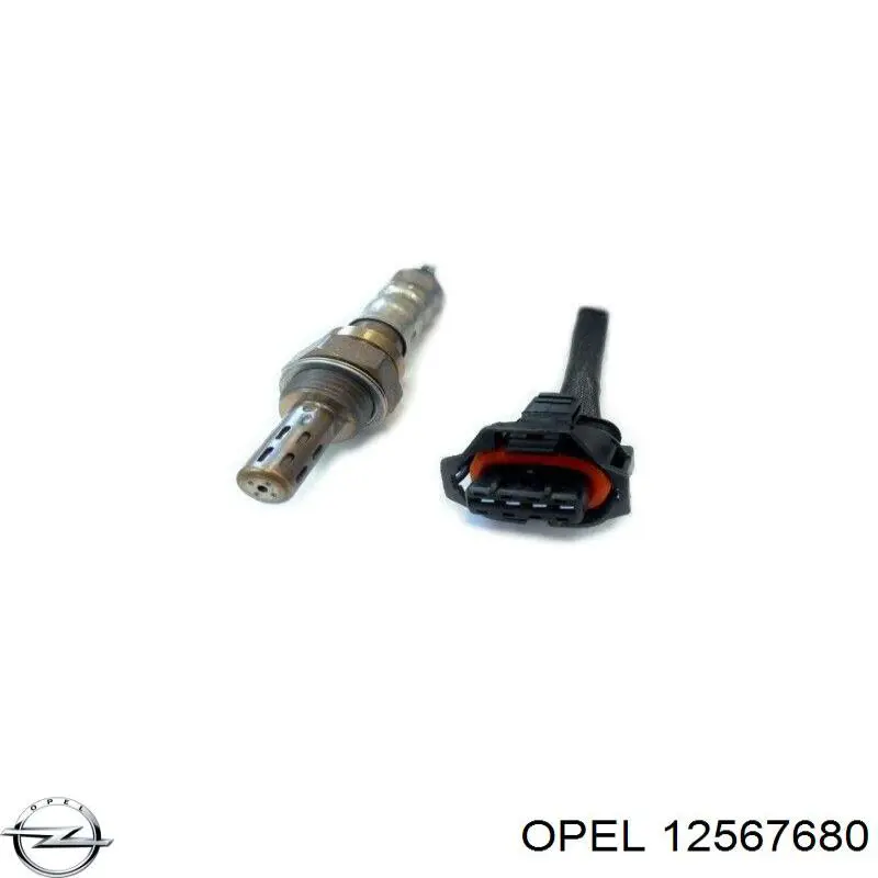 12567680 Opel лямбда-зонд, датчик кислорода после катализатора