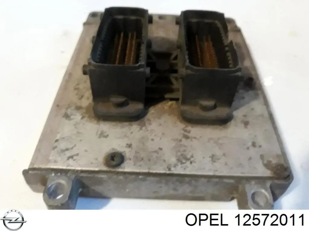 12572011 Opel модуль управления (эбу двигателем)