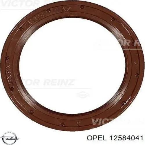 12584041 Opel Сальник коленвала двигателя, передний