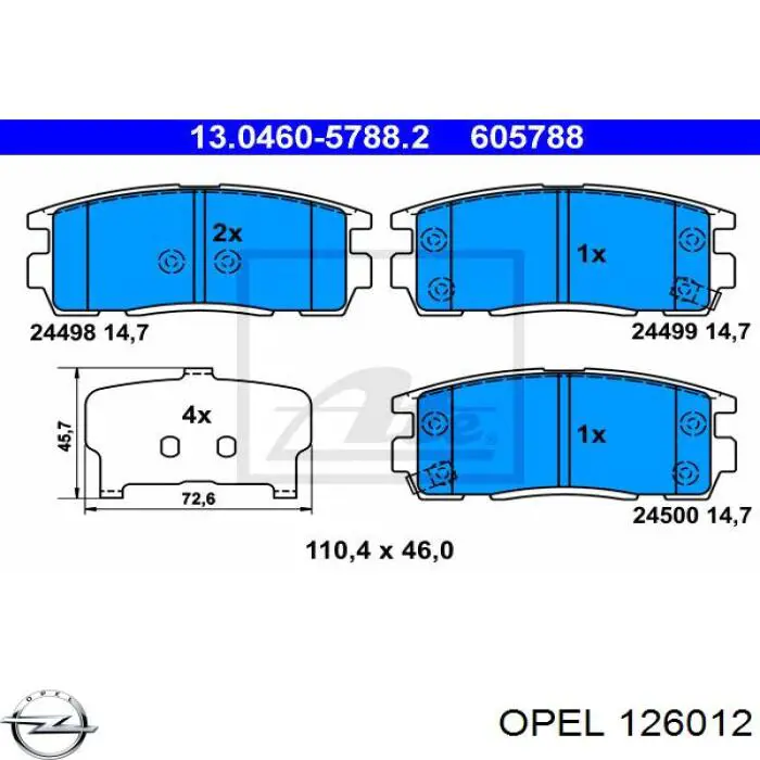  Opel 13301585 цена, от 289.52 USD