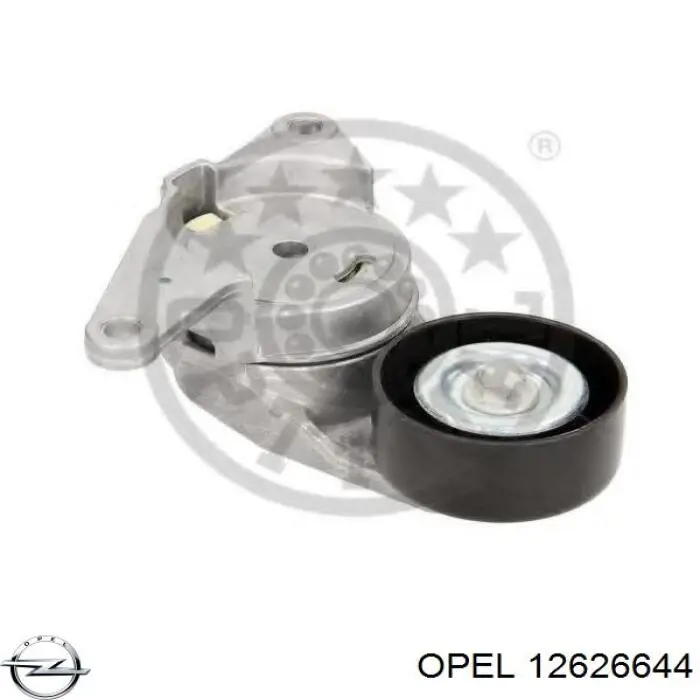 Натяжная планка поликлинового ремня Opel 12626644