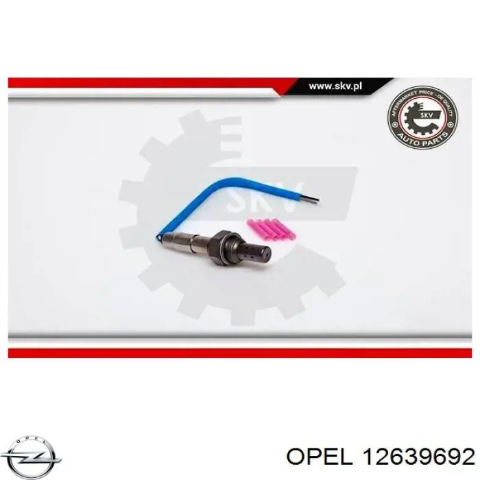 Датчик кислорода до катализатора 12639692 Opel