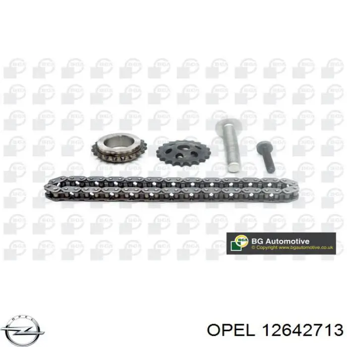 12642713 Opel звездочка-шестерня привода коленвала двигателя