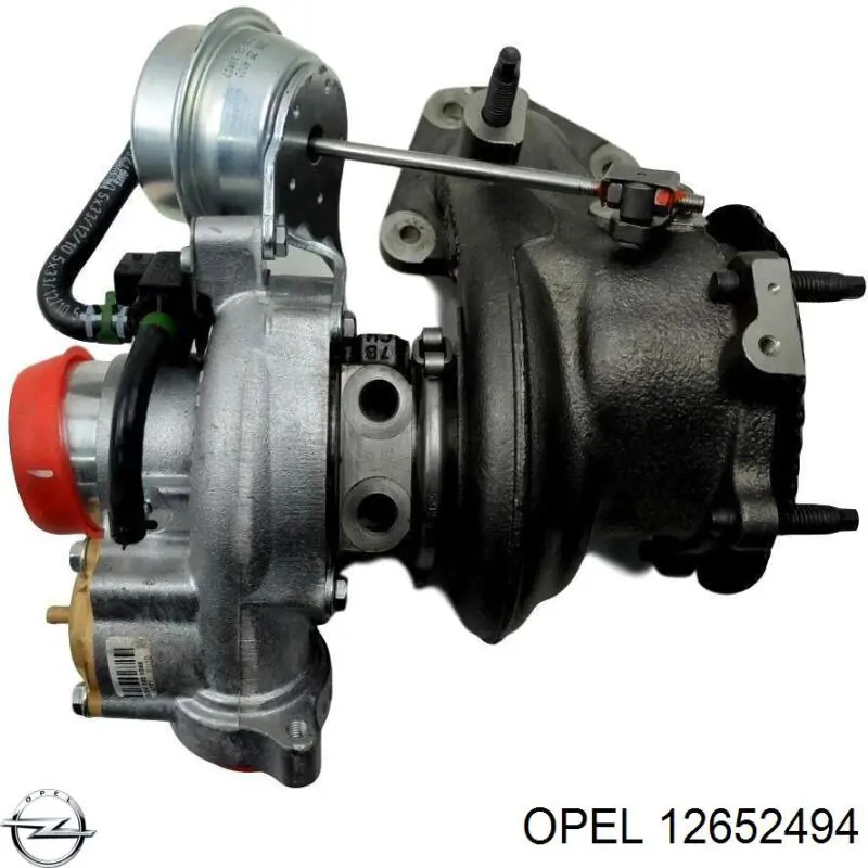 12652494 Opel турбина