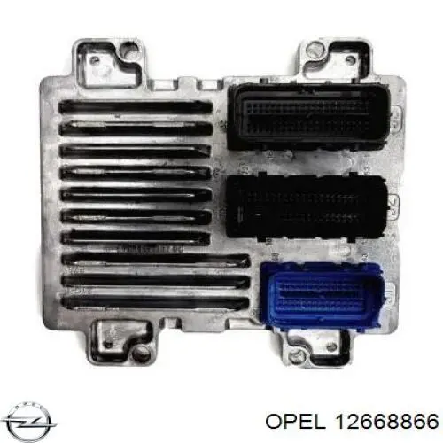 Блок управления двигателем 1249118 Opel
