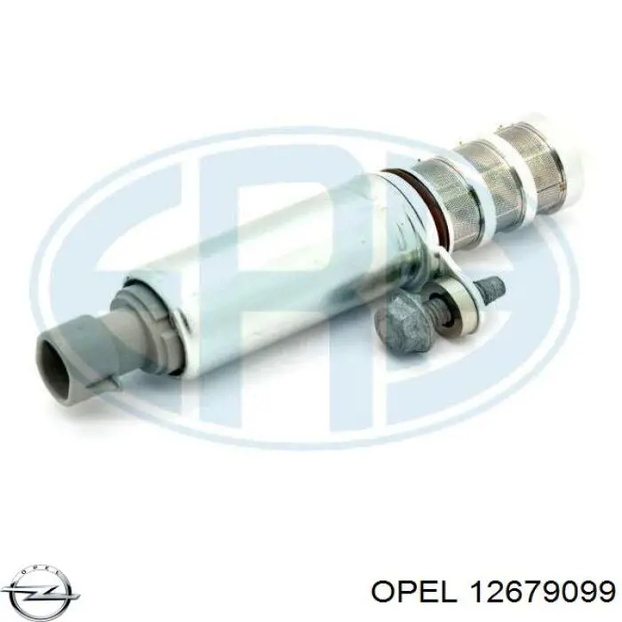 Клапан электромагнитный положения (фаз) распредвала левый Opel 12679099