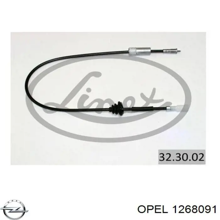 Купить 1268091 Opel Привод и трос спидометра