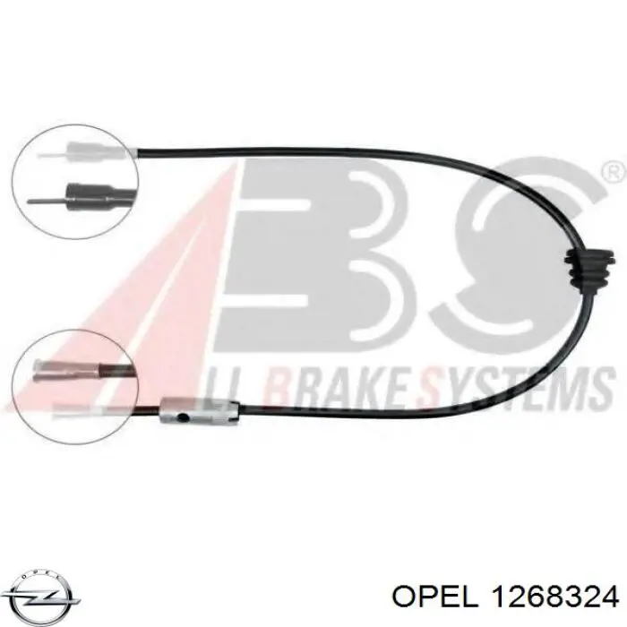 Тросик спидометра на Opel Kadett D 