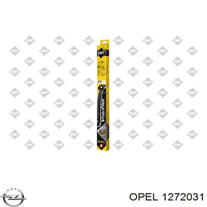 Щетка дворника левая Opel 1272031