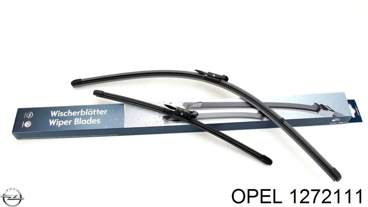 1272111 Opel щетка-дворник лобового стекла, комплект из 2 шт.