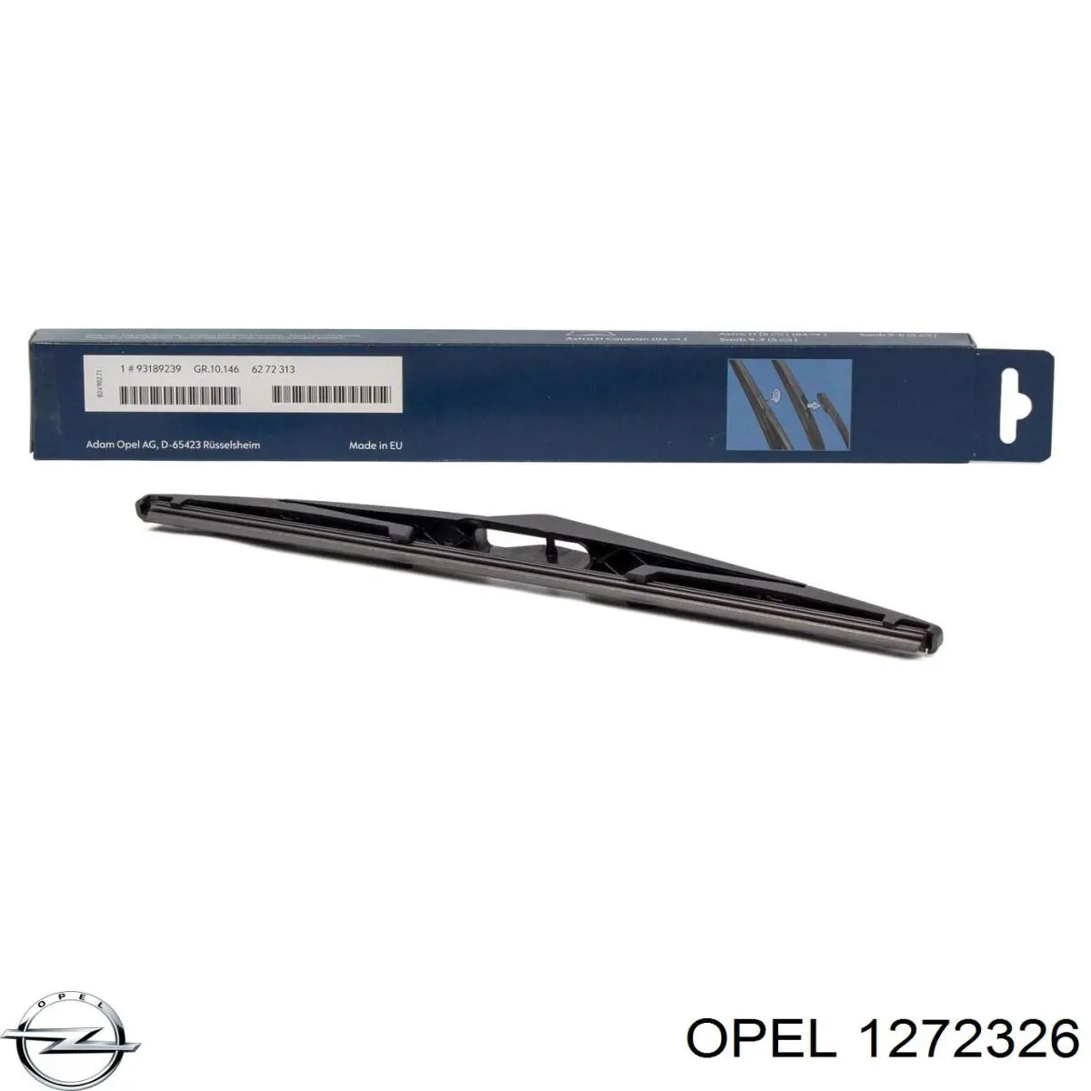 Щетки стеклоочистителя 1272326 Opel